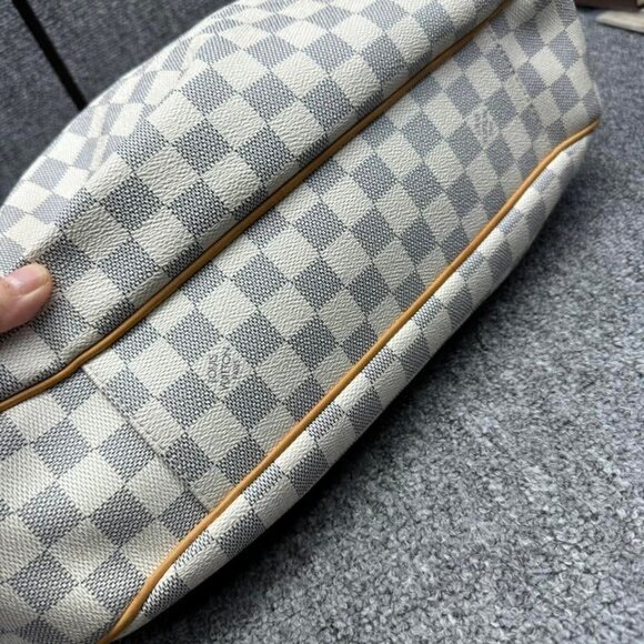 Louis Vuitton Evora White Damier Azur Canvas Satchel ccofb850-102525 - Picture 12 of 15